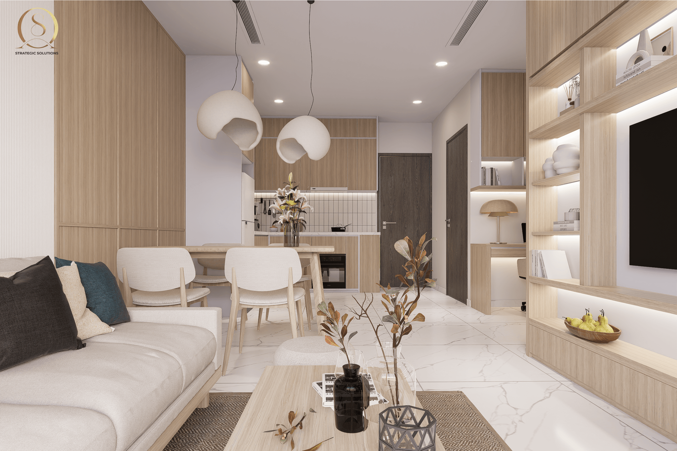 Vinhome One-bedroom Apartment Project