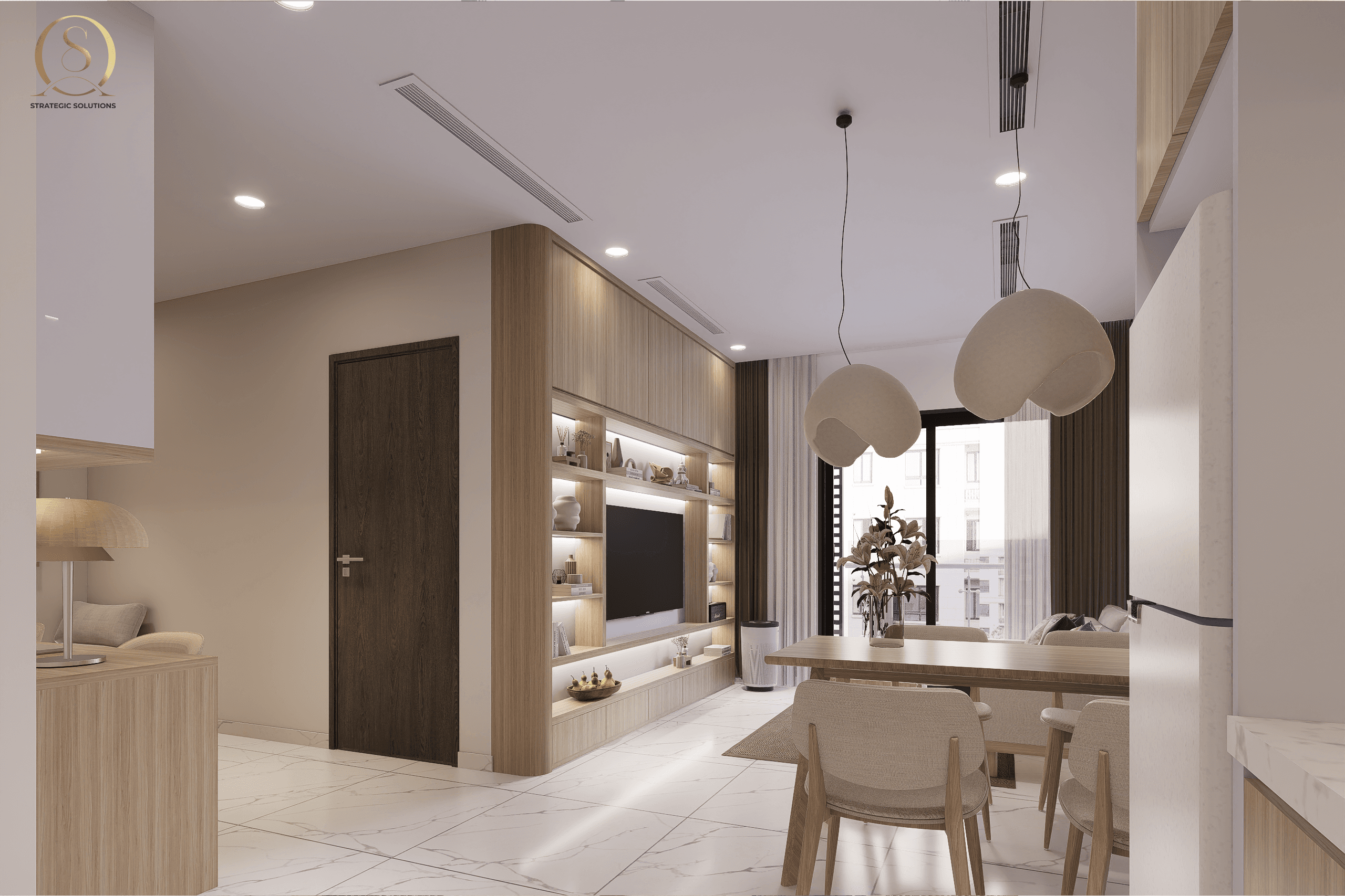 Vinhome One-bedroom Apartment Project