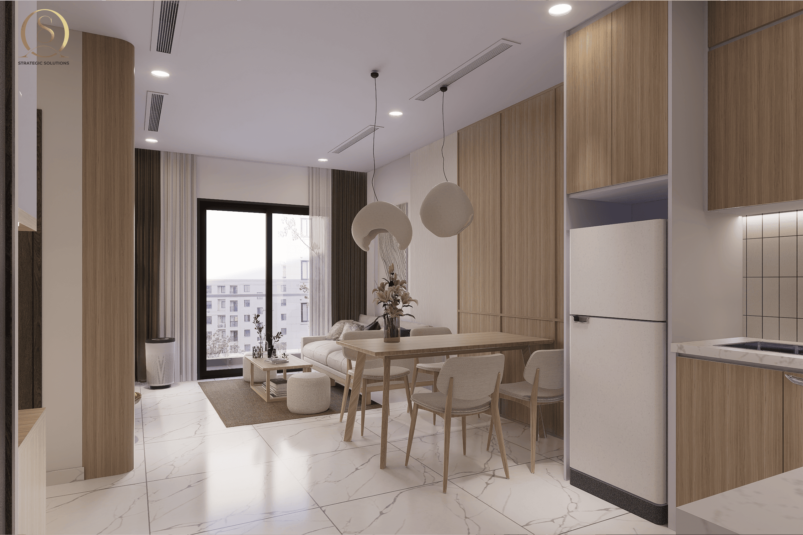 Vinhome One-bedroom Apartment Project