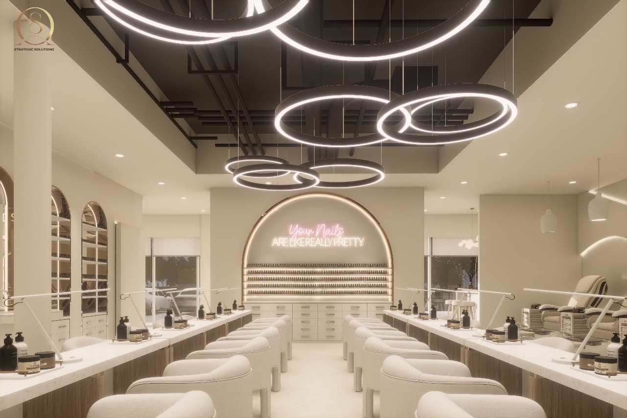 Nail Bar Design & Construction Project