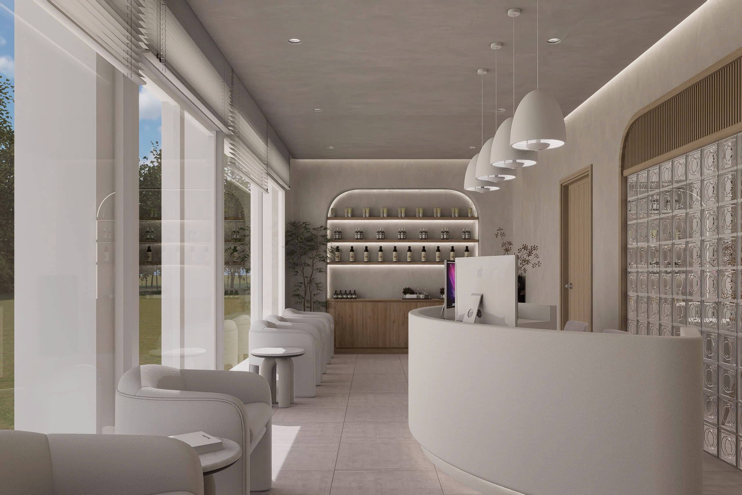 Head Spa Concept Design