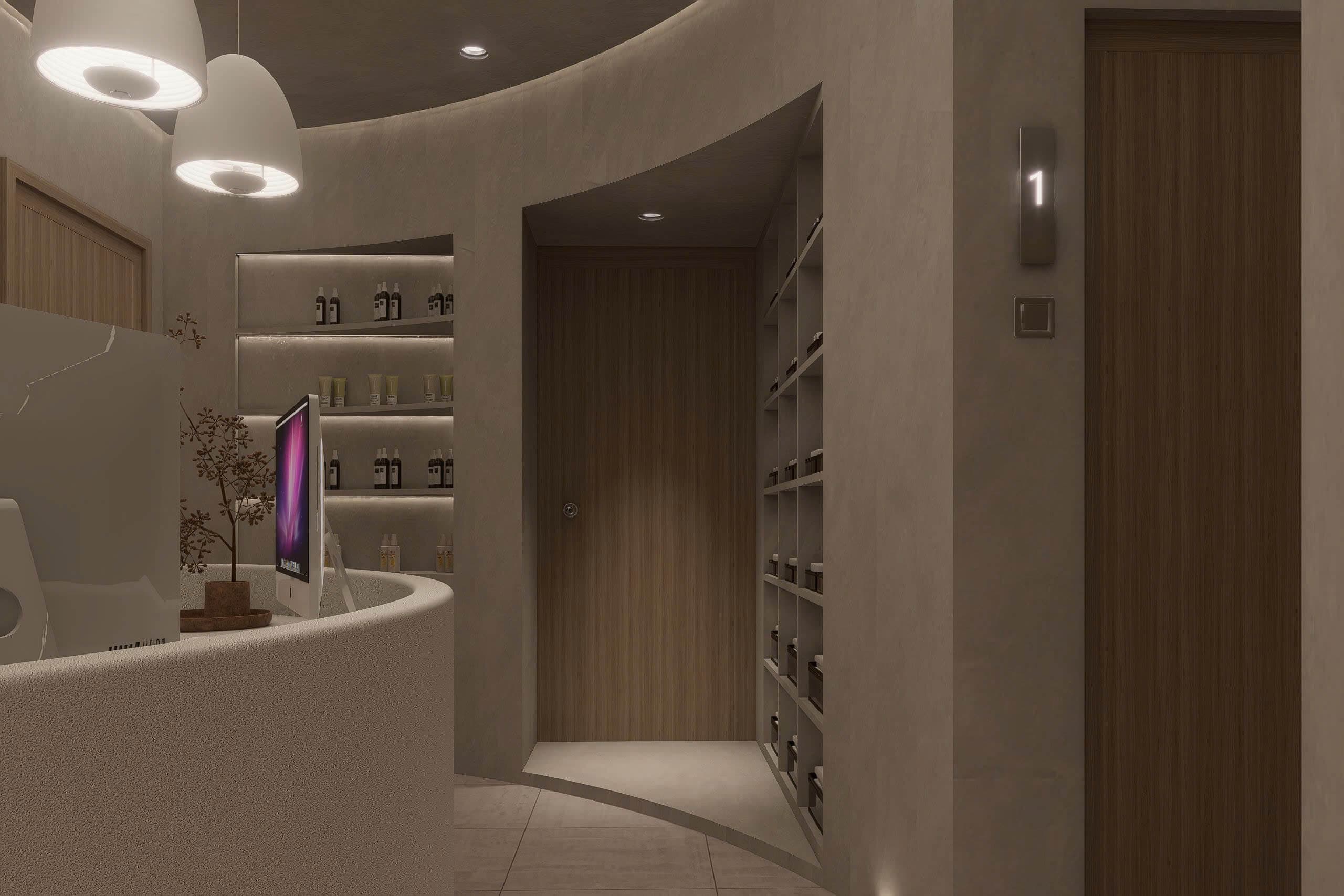 Head Spa Concept Design