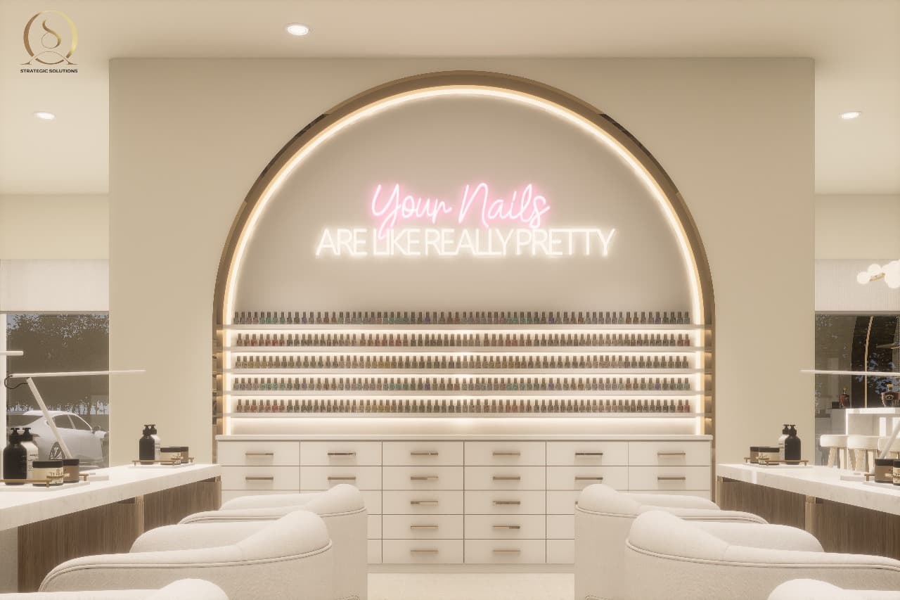 Nail Bar Design & Construction Project