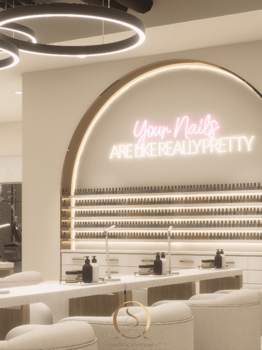 Nail Bar Design & Construction Project