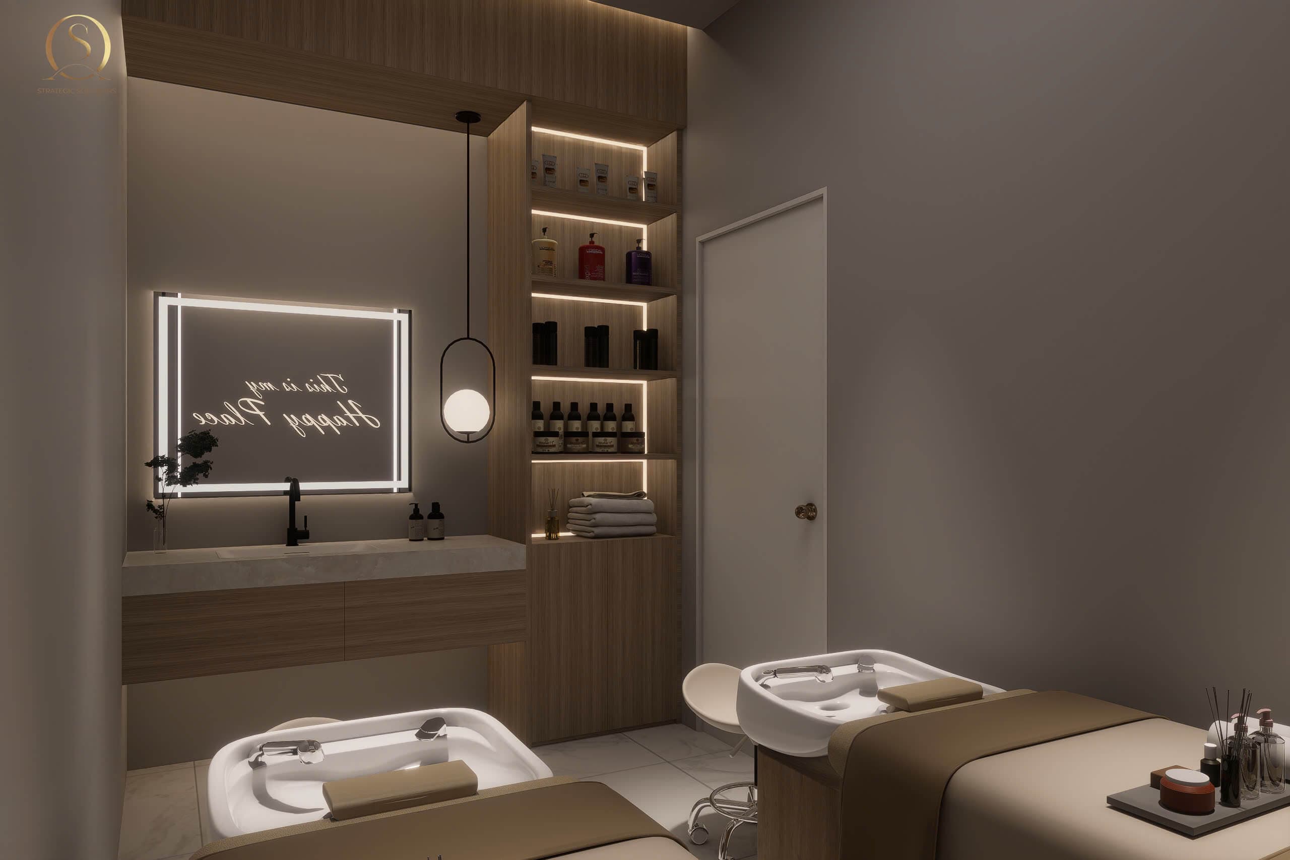 Head Spa Concept Design